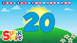 Count And Move HD  Counting Song for Kids  Super Simple Songs [upl. by Cromwell]