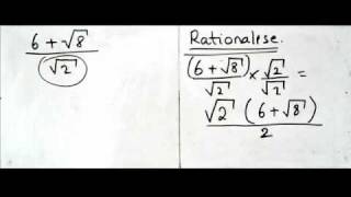 GCSE Maths Simplifying surds [upl. by Issie]