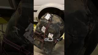 Gas tank is finally clean automobile ae86 japanesecar diy toyota restoration [upl. by Bevers]