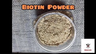 Biotin Powder  Biotin for hairfall  Biotin for skin [upl. by Aihsoem]