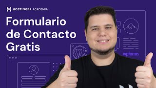 Poner Formulario de Contacto en WordPress  Gratis [upl. by Donaugh]