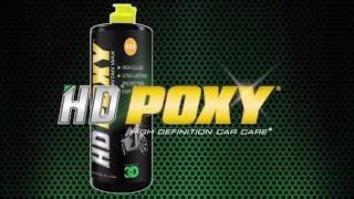 How to apply HD POXY on the exterior finish of your car [upl. by Cybill]