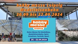 Modelleisenbahn Hobby Messe Leipzig 2024  Anlagenträume [upl. by Ahsekyt]