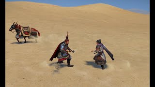 Total war Three kingdoms  Lu Bu vs Zhao Yun [upl. by Attolrahc179]