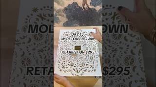 I LOVED this Molton Brown advent calendar  Day 1324 Unboxing 2023adventcalendar moltonbrown [upl. by Onibag]