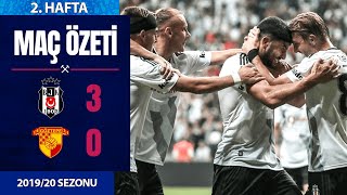 ÖZET Beşiktaş 30 Göztepe  2 Hafta  201920 [upl. by Gnil]