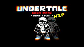 Undertale hard mode  sans fight WIP [upl. by Iris]