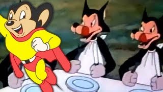 MIGHTY MOUSE Wolf Wolf  Full Cartoon Episode  HD [upl. by Yvonne]