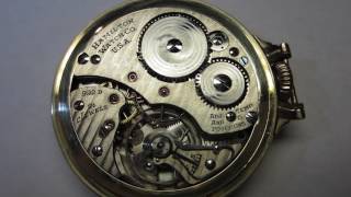 Hamilton 992B Pocket Watch [upl. by Areik]