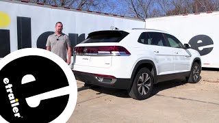 etrailer  Curt Class III Trailer Hitch Installation  2024 Volkswagen Atlas Cross Sport [upl. by Jarvey]