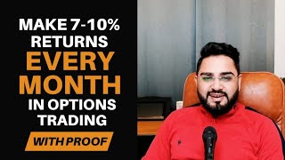 No Loss Option Strategy for Guaranteed Profits  Earn 710 Profits Every Month [upl. by Anana]