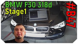 Chiptuning BMW F30 318d B47 150KM stage1  VLOG modyfikacja od kuchni [upl. by Sliwa]