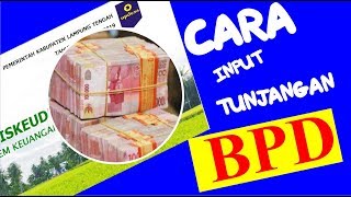 Siskeudes 20  Cara Input Tunjangan BPD [upl. by Ehsiom]