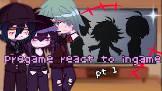 pregame react to ingame pt1credits at desc⚠️ V3 SPOILERS ⚠️ [upl. by Ednew]