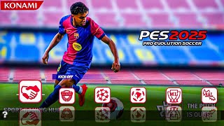 PES 2025 PPSSPP eFootball PES 2025 PPSSPP [upl. by Mountfort]