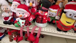 Christmas animatronics and some halloween at Big Lots [upl. by Nailij993]