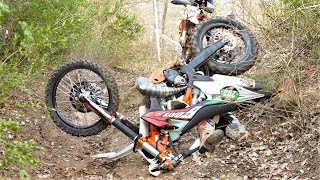 Slippery CARNAGE at Bassella Race 1 2023 with 1200 ENDURO Riders 🥶 by Jaume Soler [upl. by Pauli494]