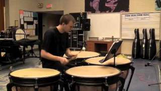 Magic Flute Timpani Excerpt [upl. by Derfiniw]