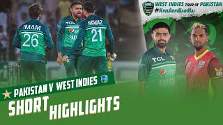 Short Highlights  Pakistan vs West Indies  2nd ODI 2022  PCB  MO2T [upl. by Annaerda583]