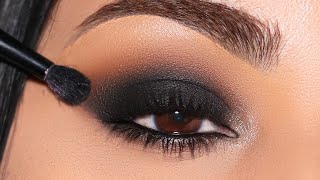 A Black Smokey Eye that WONT Scare You [upl. by Corbin]