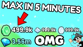 🥳 GETTING MAX COINS IN 5 MINS amp THIS HAPPENED Pet Simulator 99 [upl. by Barina899]