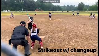 2026 RHP Maddi Nevitt  14u USAES Demarini Showcase Defensive Highlights [upl. by Iney]