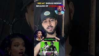 DEE MC should resign because of overreacting  MTV Hustle 4  RAJA BILLY [upl. by Atrahc675]