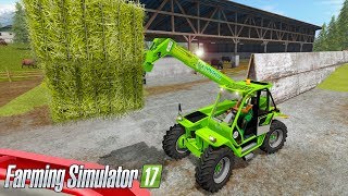 Farming Simulator 2017  MERLO TURBOFARMER P 417 TELEHANDLER [upl. by Tammany]