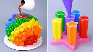 Indulgent Rainbow Cake Decorating Ideas  Delicious Chocolate Cake Tutorials  Transform Cake [upl. by Limaa376]