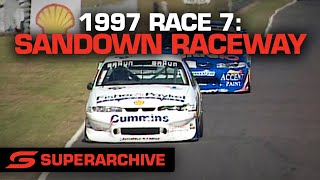 Race 7  Sandown Full Race  SuperArchive  1997 Australian Touring Car Championship [upl. by Reinertson]