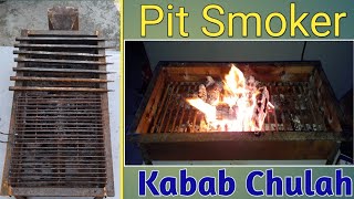 Seekh Kabab Stove  Pit Smoker Build by Design of Metal [upl. by Kered476]