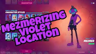 Mezmerizing Violet Color Bottle Location Mezmer  FORTNITE Chapter 2 Season 8 [upl. by Song]