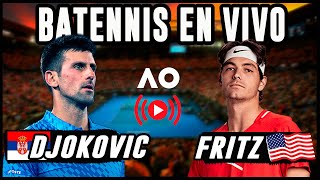 Novak Djokovic vs Taylor Fritz  Abierto de Australia 2024  Reaccionando en vivo [upl. by Lamphere]