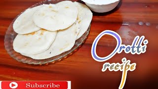 Orotti recipe kerala stylekannur orott [upl. by Thackeray]