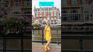 Amsterdam Itinerary 3 Days  Things to do in Amsterdam Netherlands amsterdam edsheeran travel [upl. by Liauqram]