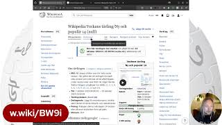 Veckans tävling på svenska Wikipedia  Live [upl. by Nauh299]