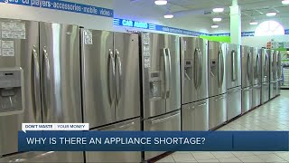 Appliance shortage still causing headaches 9 months into the pandemic [upl. by Laney786]