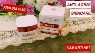 L’Oreal Revitalift day Cream  Anti ageing cream honest review [upl. by Aranahs]