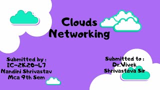 What is Cloud networking  Cloud Computing assignmentcloudcomputing cloudnetworking iips [upl. by Basso345]