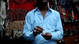 Bob Krishna Shows Dzi Stone [upl. by Messab326]