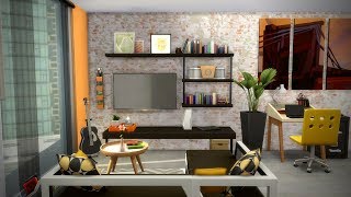 1310 21 CHIC STREET APARTMENT 🌆 SIMS 4 SPEED BUILD STOP MOTION NO CC [upl. by Holton]