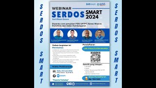 Webinar Serdos Smart 2024 ILIN Education Indonesia [upl. by Nniw816]