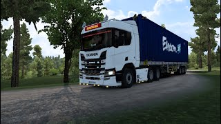 Euro Truck Realistic Truck Game Shipping Container ETS 2 ets2 eurotrucksimulator2 THUREIN [upl. by Jude]