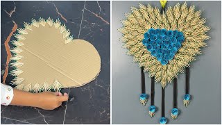 DIY String Art Tutorial Creating a Stunning Decorative Heart [upl. by Arannahs487]