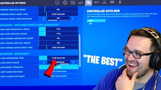 BEST CONTROLLER SETTINGS for Fortnite Season 7 Pro Settings [upl. by Alia463]