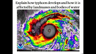 Explain how typhoon develops  RewindThatClass [upl. by Fugate]