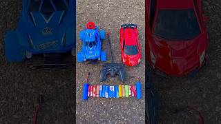 Two Remote Control Robot Car amp Monster Truck Testing truck car toys shorts redkashshorts [upl. by Zephaniah]