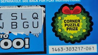 New Ticket Wins🔴 Corner Cash Crossword amp Festive 500s [upl. by Nonie]