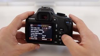 Canon T6 1300D Tutorial  Beginner’s User Guide to the Menus amp Buttons [upl. by Torrin]