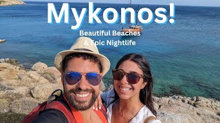 Mykonos Vibes Beautiful Beaches Epic Nightlife amp Amazing Sights [upl. by Neva]